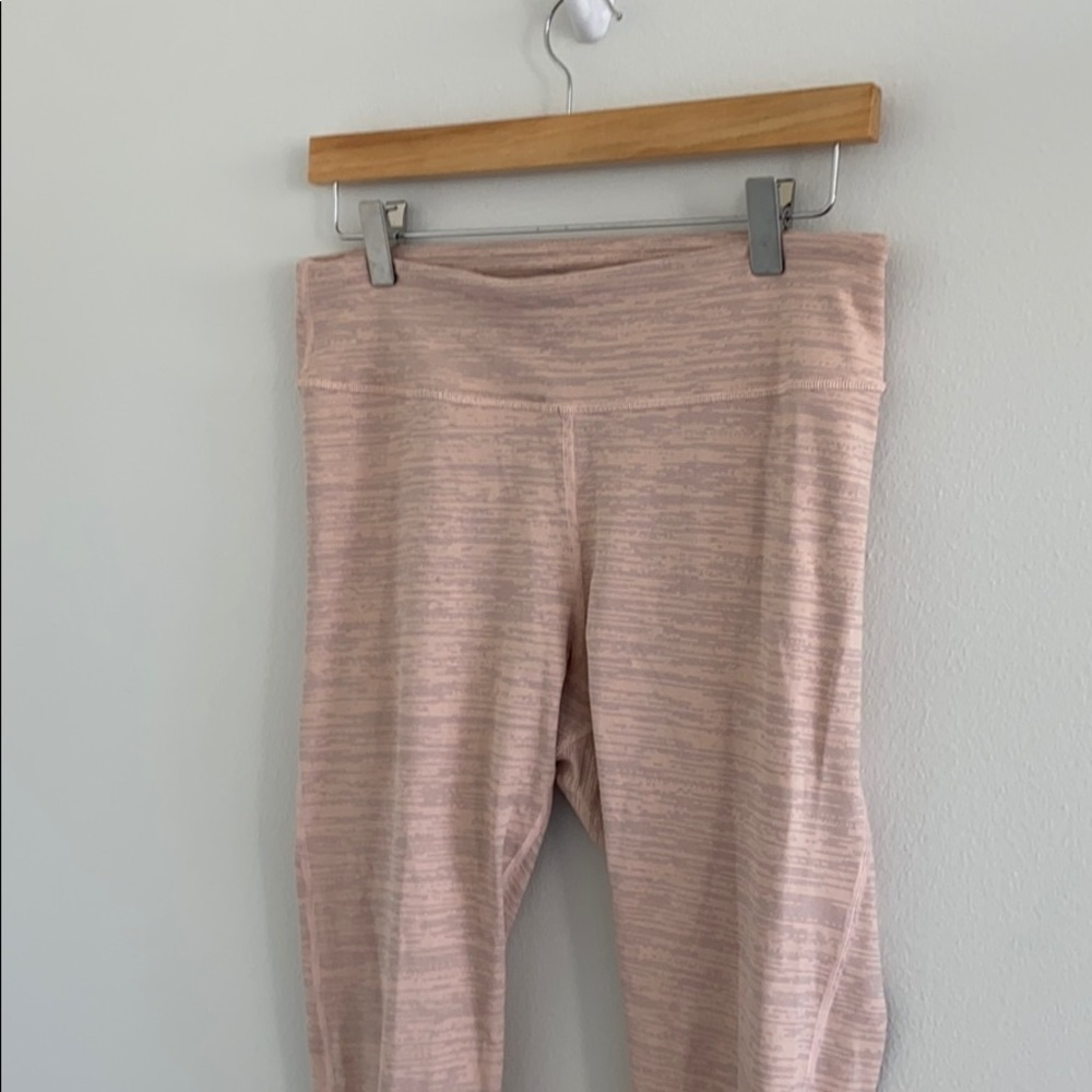 Outdoor Voices Tech Sweat 3/4 Leggings in Beach pink - Picture 5 of 13